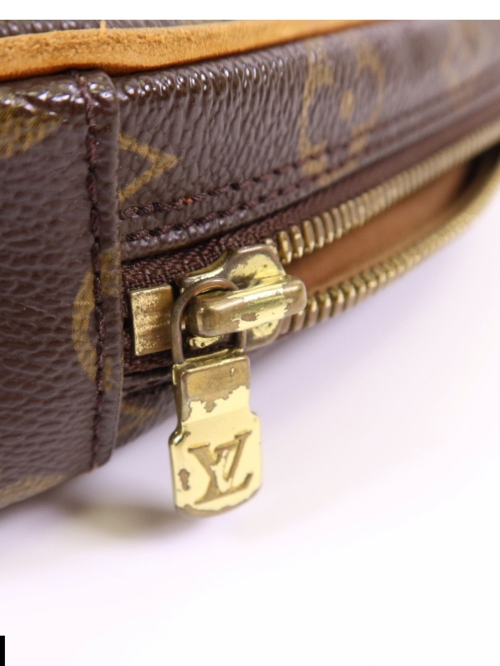 Louis Vuitton Monogram Canvas Brown Sling Crossbody Perfect Christmas Gift COA - Picture 10 of 16